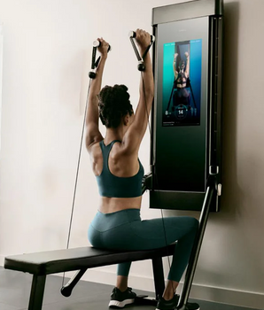 HomeModrn 32Inch Wall Mounted Smart Gym With Weights and Cameras
