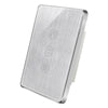 Brushed silver